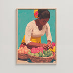 AT THE MARKET - KOMANG