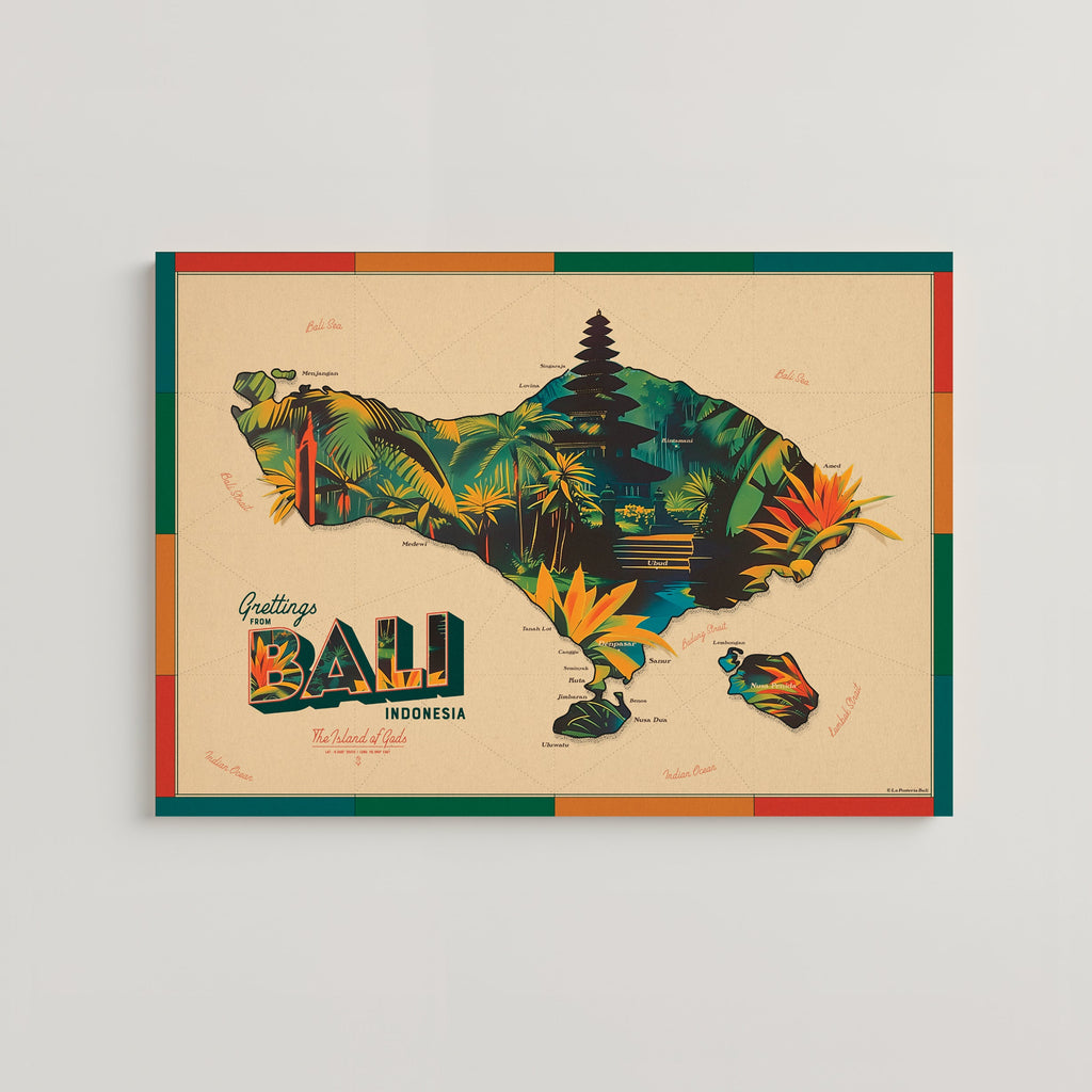 BALI MAP