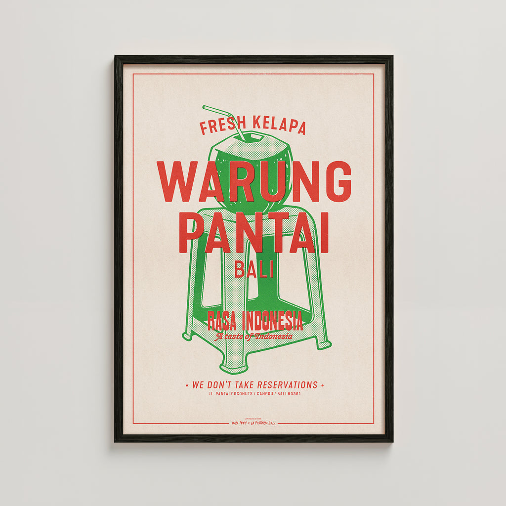 BALI TEES X LA POSTERIA BALI - WARUNG PANTAI