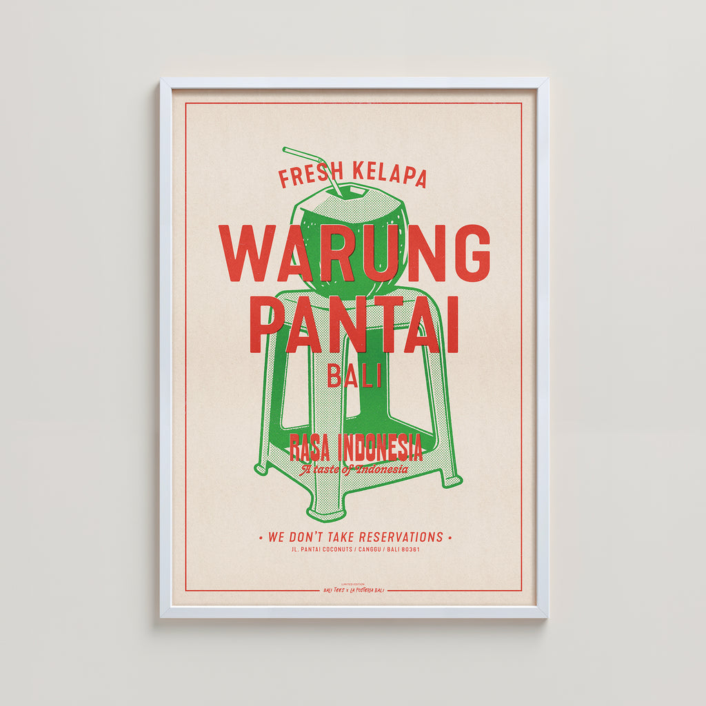 BALI TEES X LA POSTERIA BALI - WARUNG PANTAI