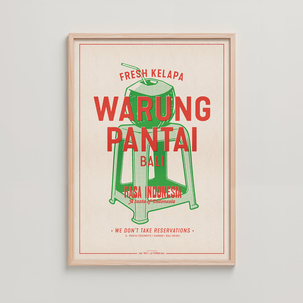 BALI TEES X LA POSTERIA BALI - WARUNG PANTAI