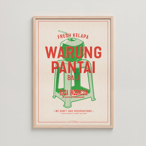 BALI TEES X LA POSTERIA BALI - WARUNG PANTAI