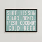 SURF LESSON & COLD BEER