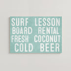 SURF LESSON & COLD BEER