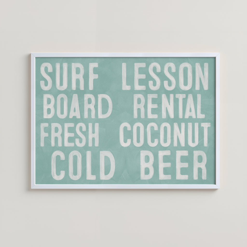 SURF LESSON & COLD BEER