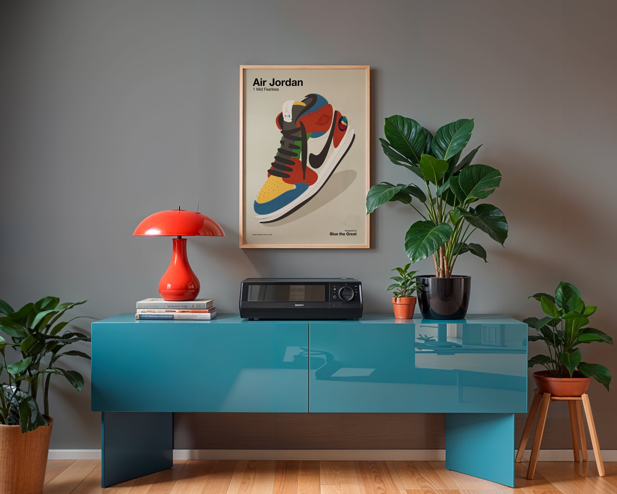 AIR JORDAN - BLUE THE GREAT