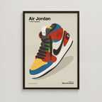 AIR JORDAN - BLUE THE GREAT