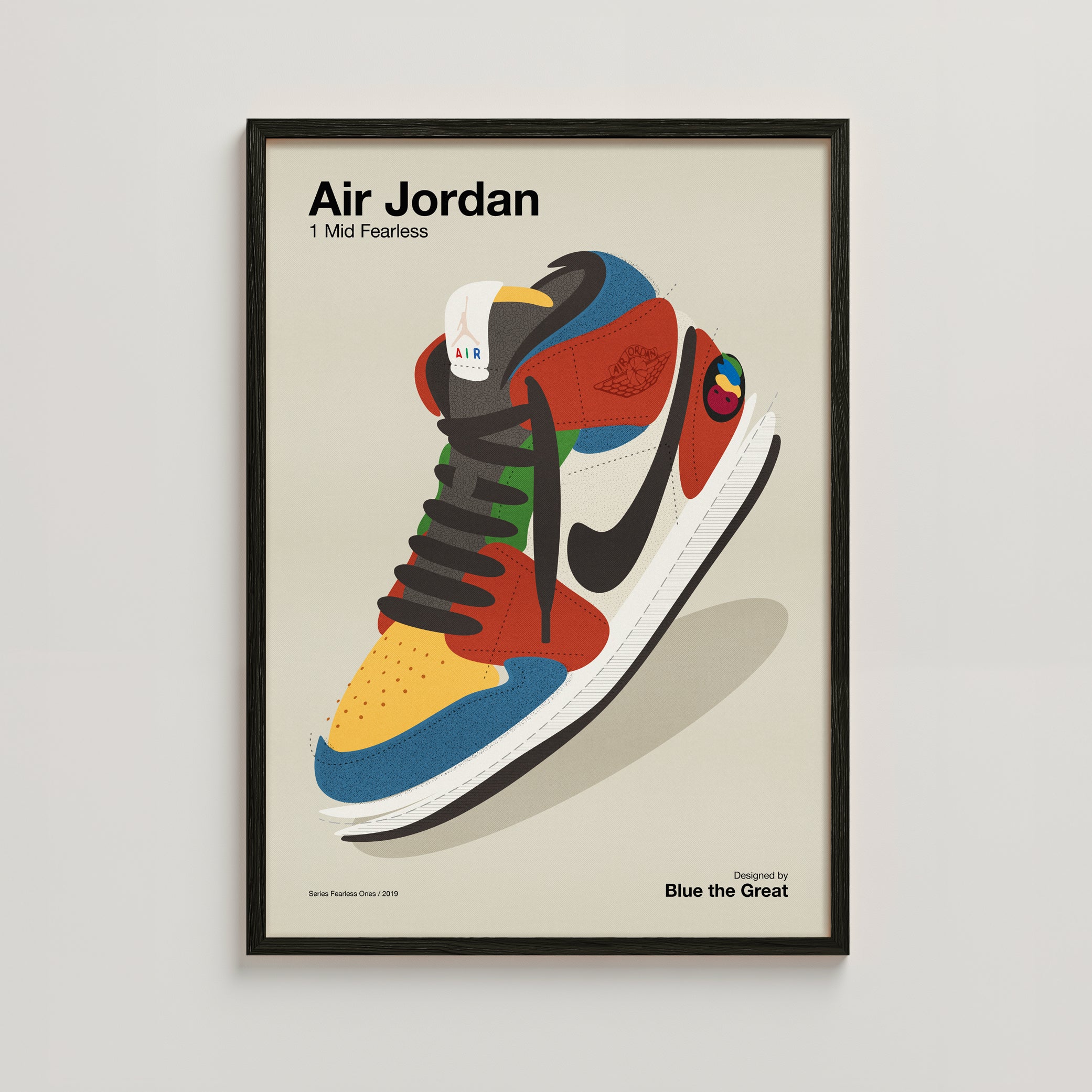 AIR JORDAN - BLUE THE GREAT