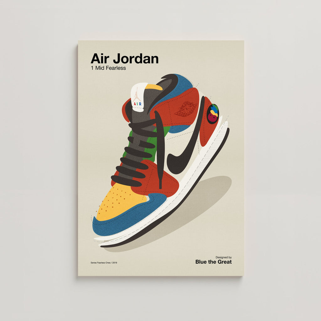 AIR JORDAN - BLUE THE GREAT