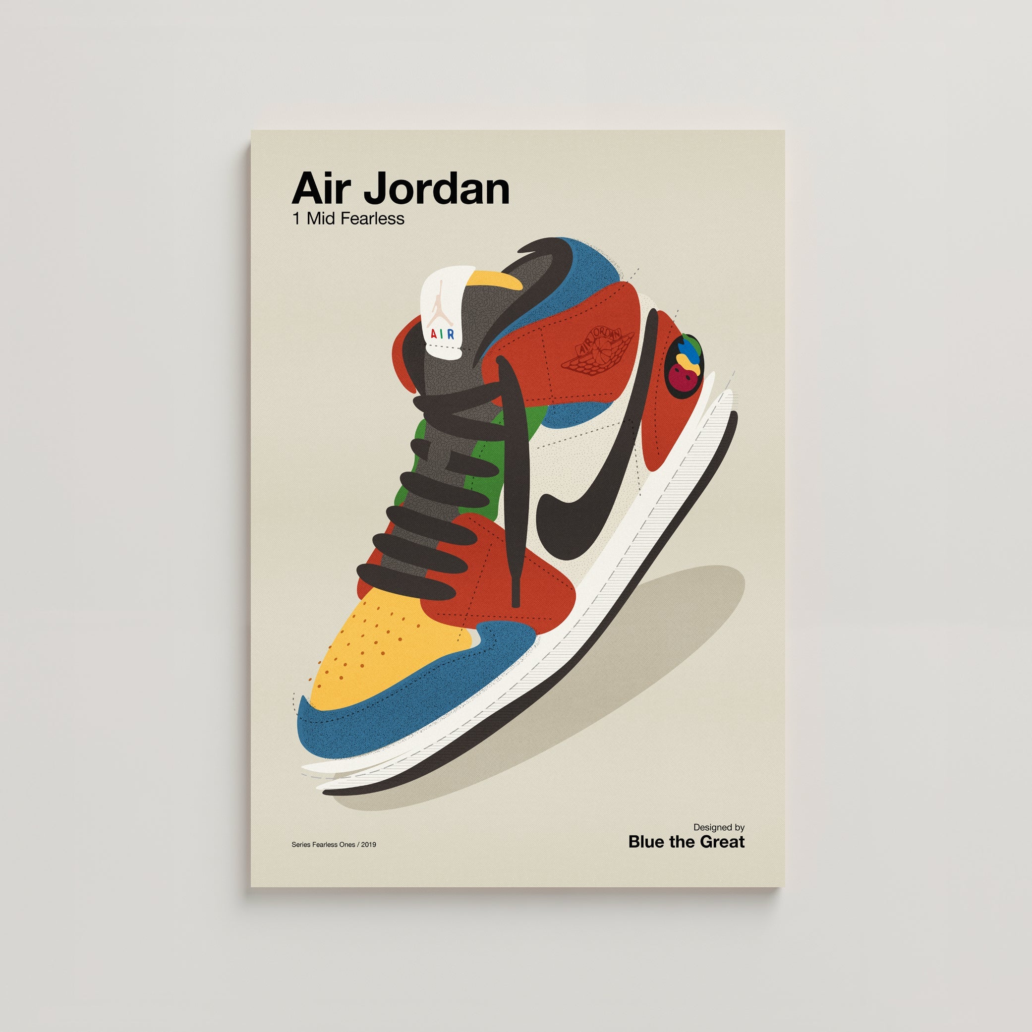 AIR JORDAN - BLUE THE GREAT