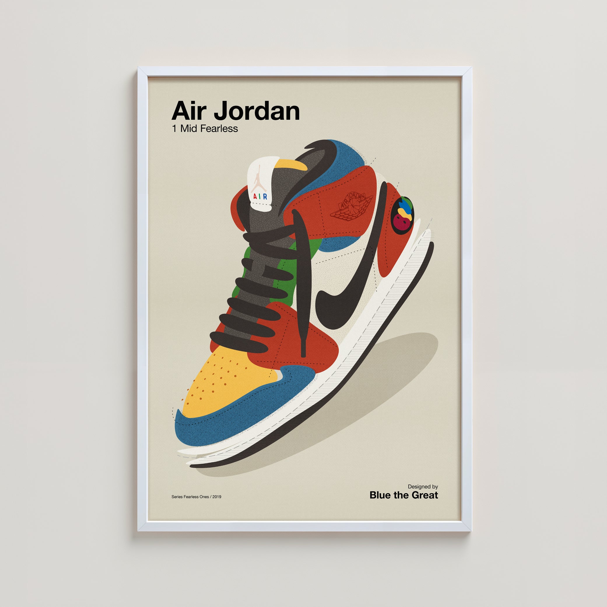 AIR JORDAN - BLUE THE GREAT
