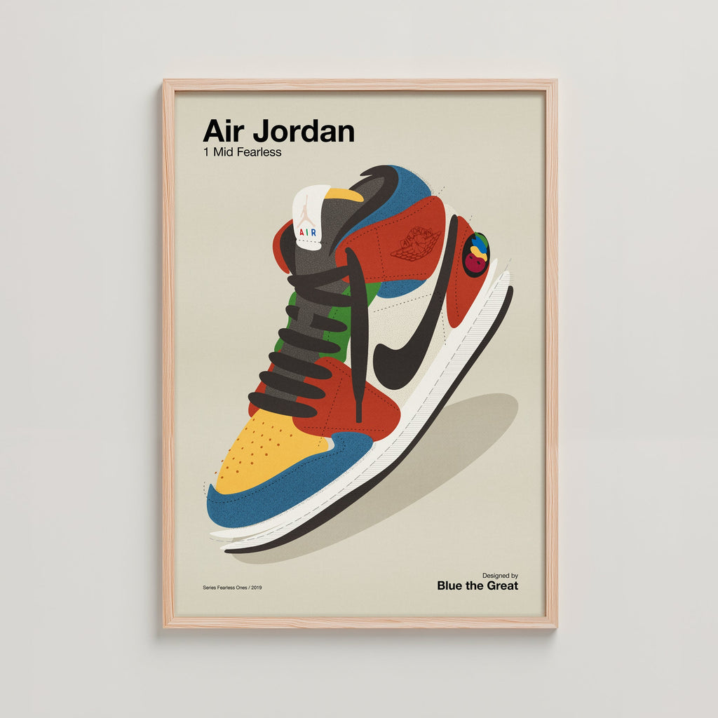 AIR JORDAN - BLUE THE GREAT