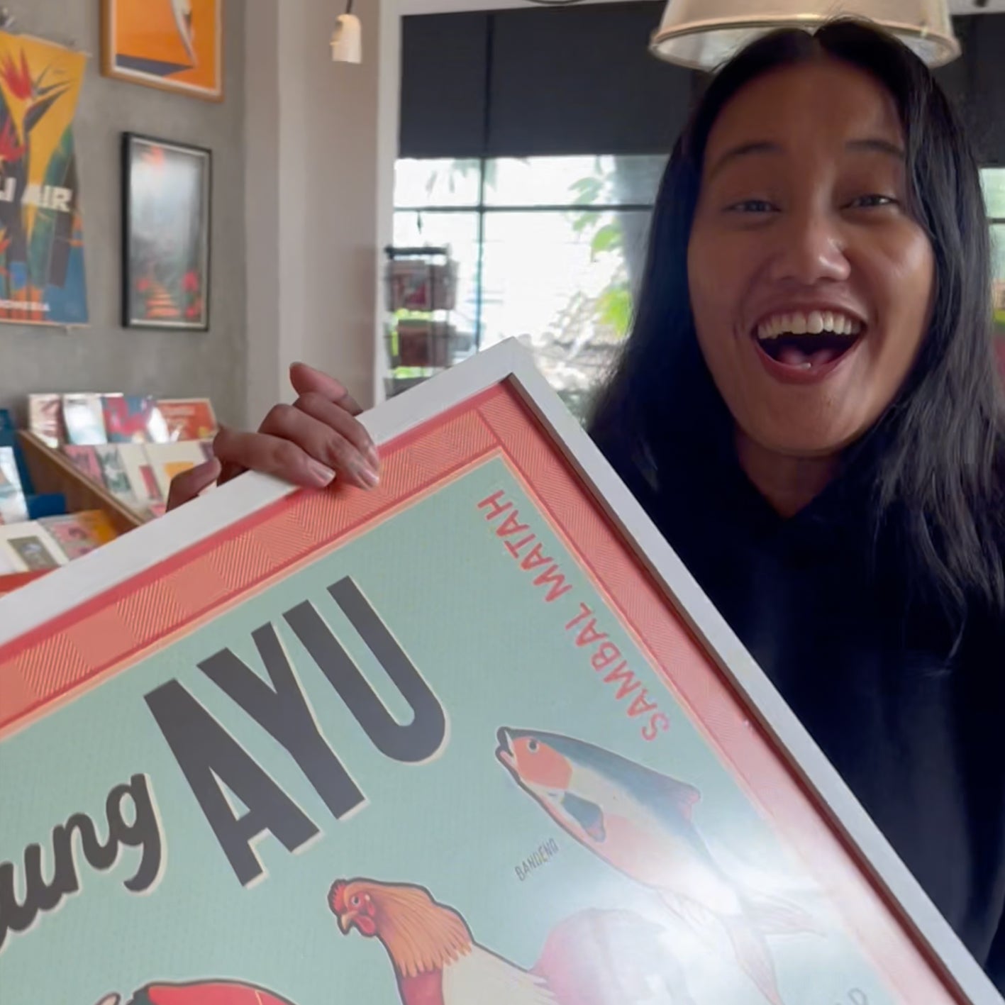 CUSTOM WARUNG POSTER
