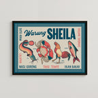 CUSTOM WARUNG POSTER